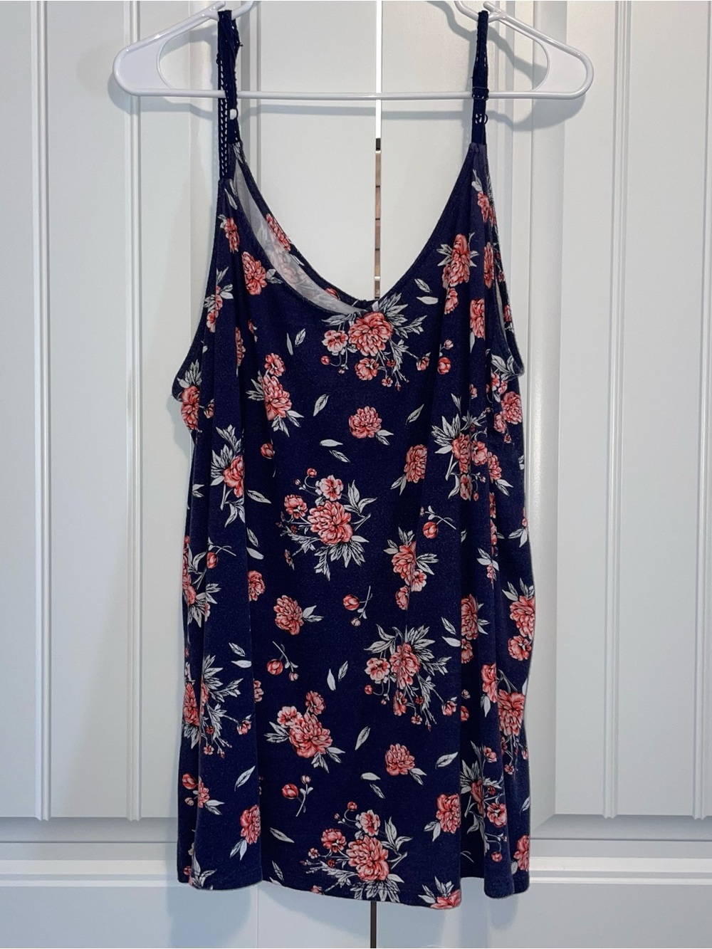 torrid Navy Floral V-Neck Camisole